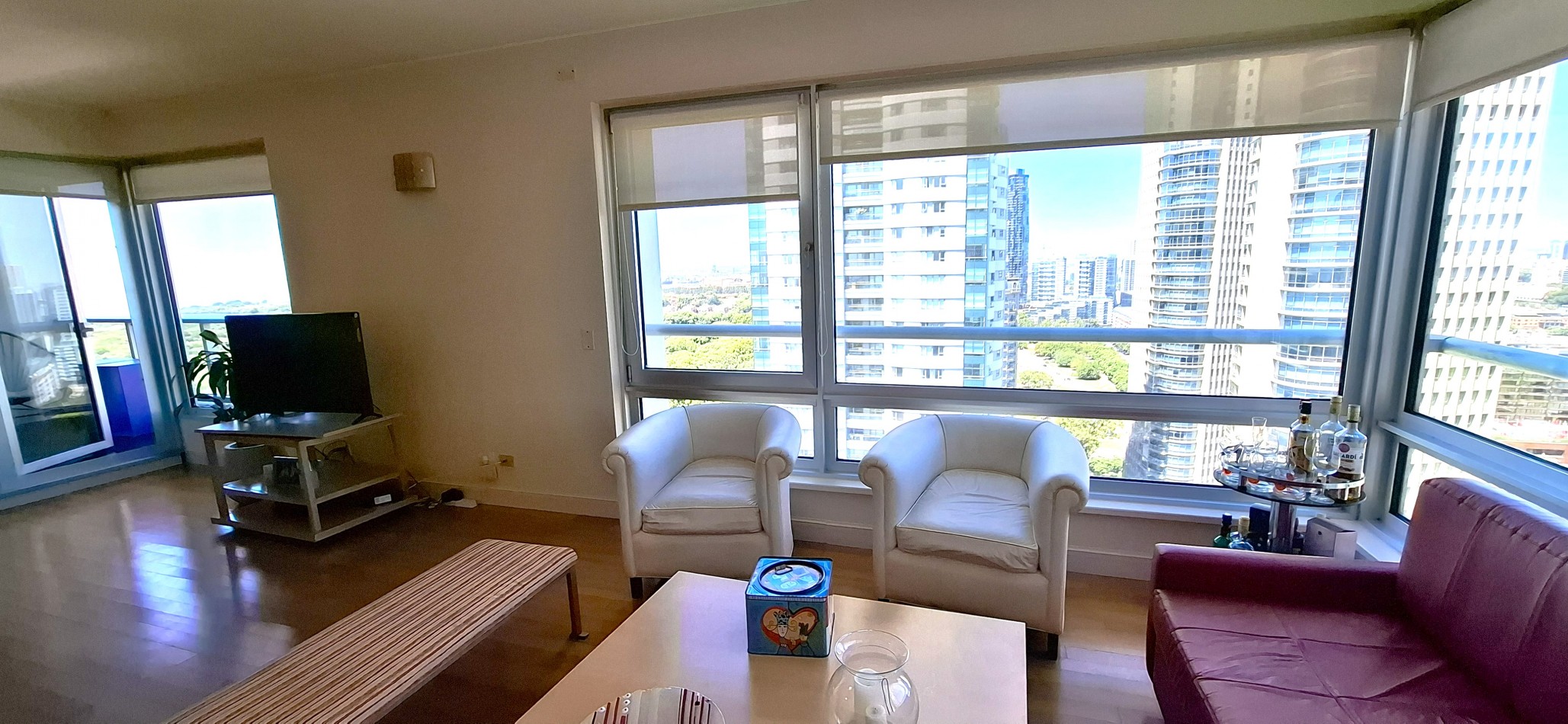 Departamento en venta 2 ambientes en Puerto Madero Torres Le Parc Piso alto Lindisimo