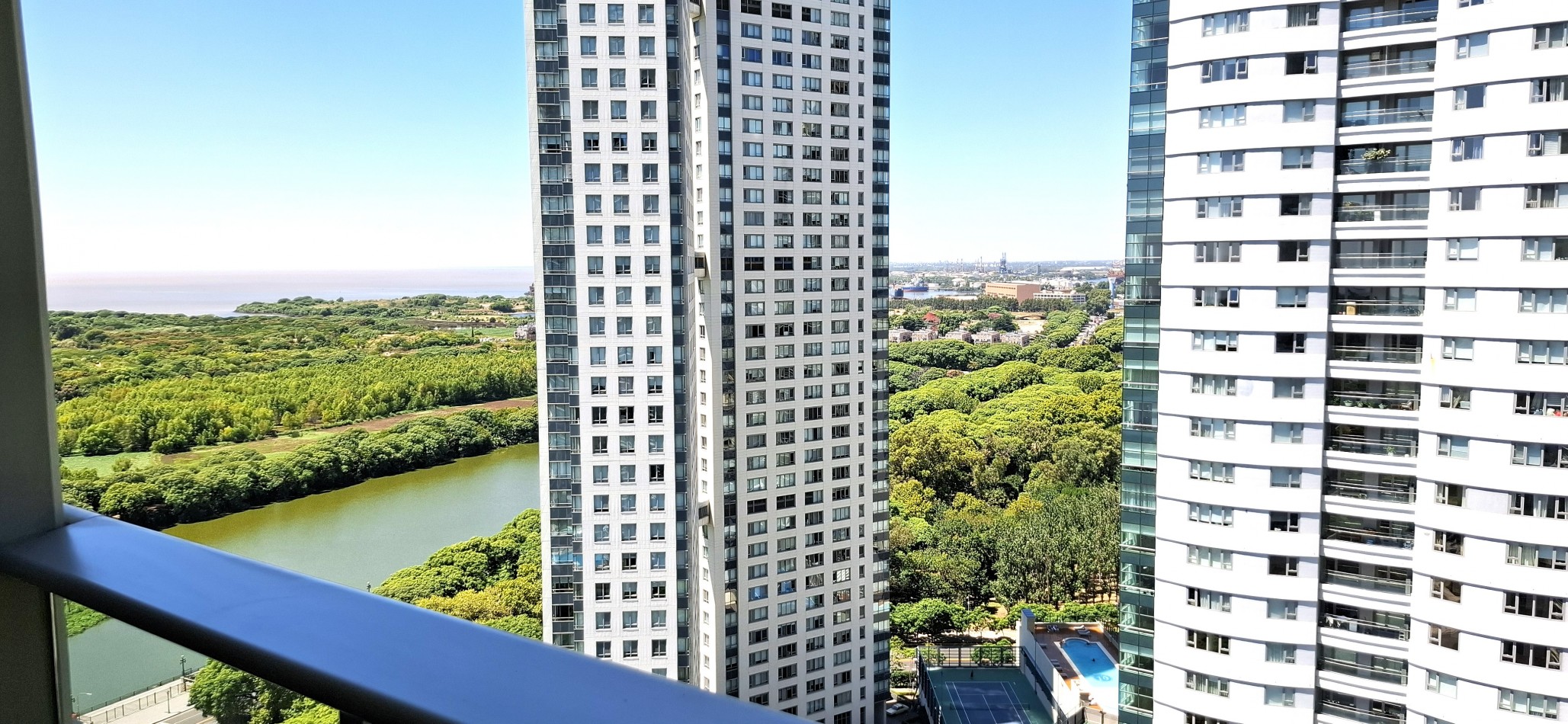 Departamento en venta 2 ambientes en Puerto Madero Torres Le Parc Piso alto Lindisimo