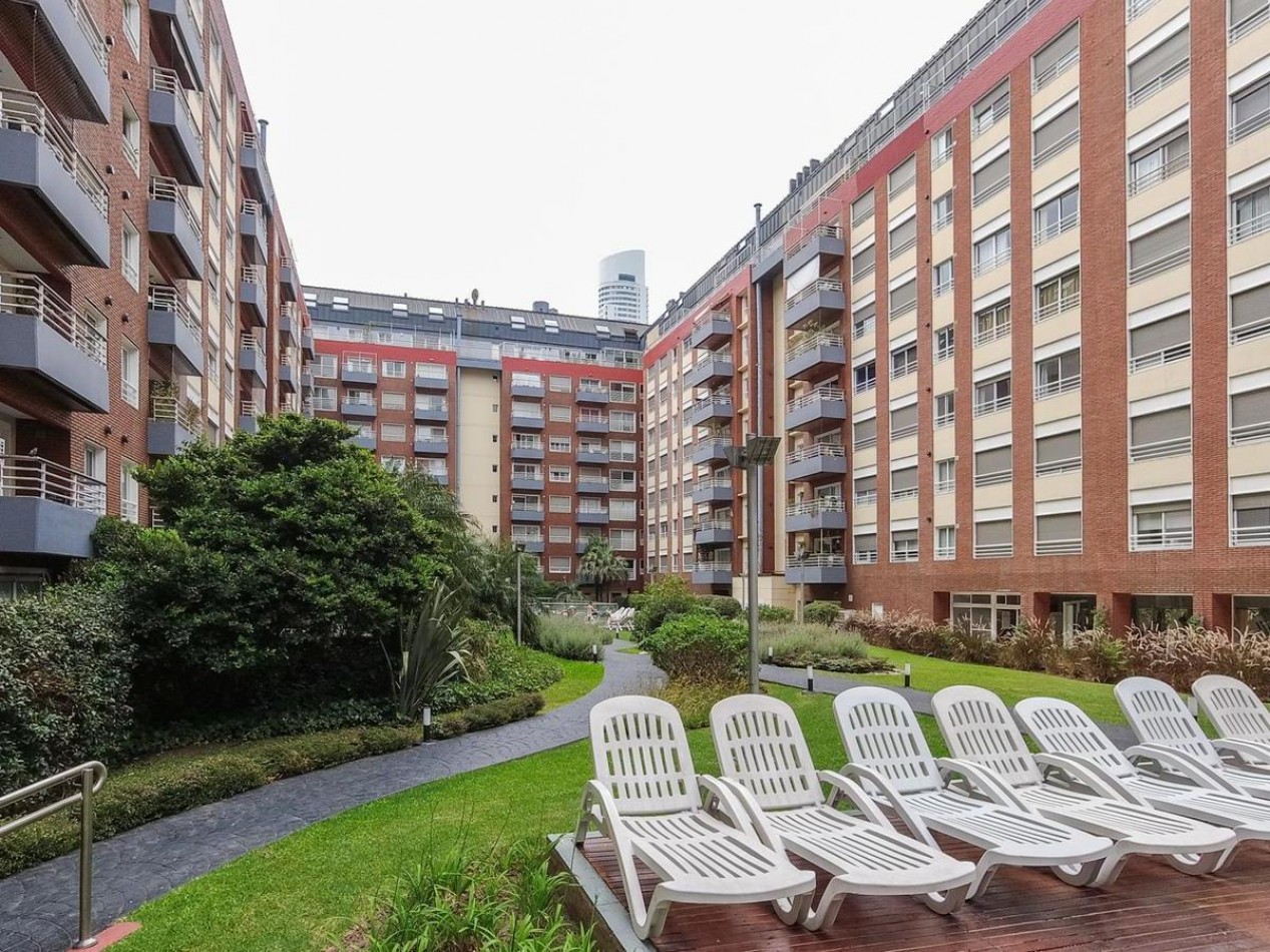 Departamento en alquiler 2 ambientes 1 dormitorio sin muebles ubicado en el complejo Terrazas de Puerto Madero